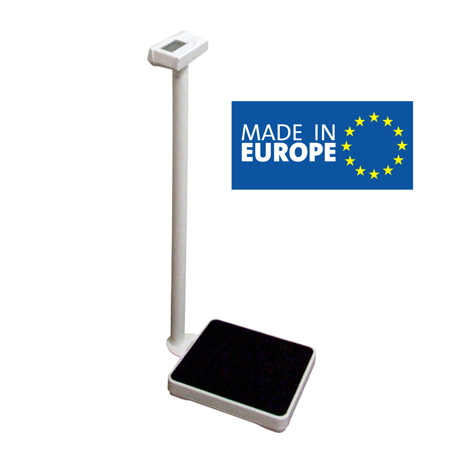 Ваги електронні (колонного типу, LCD display, квадрат до 200 кг), модель 5969, MOMERT (Угорщина).